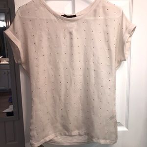 Gold embellished blouse